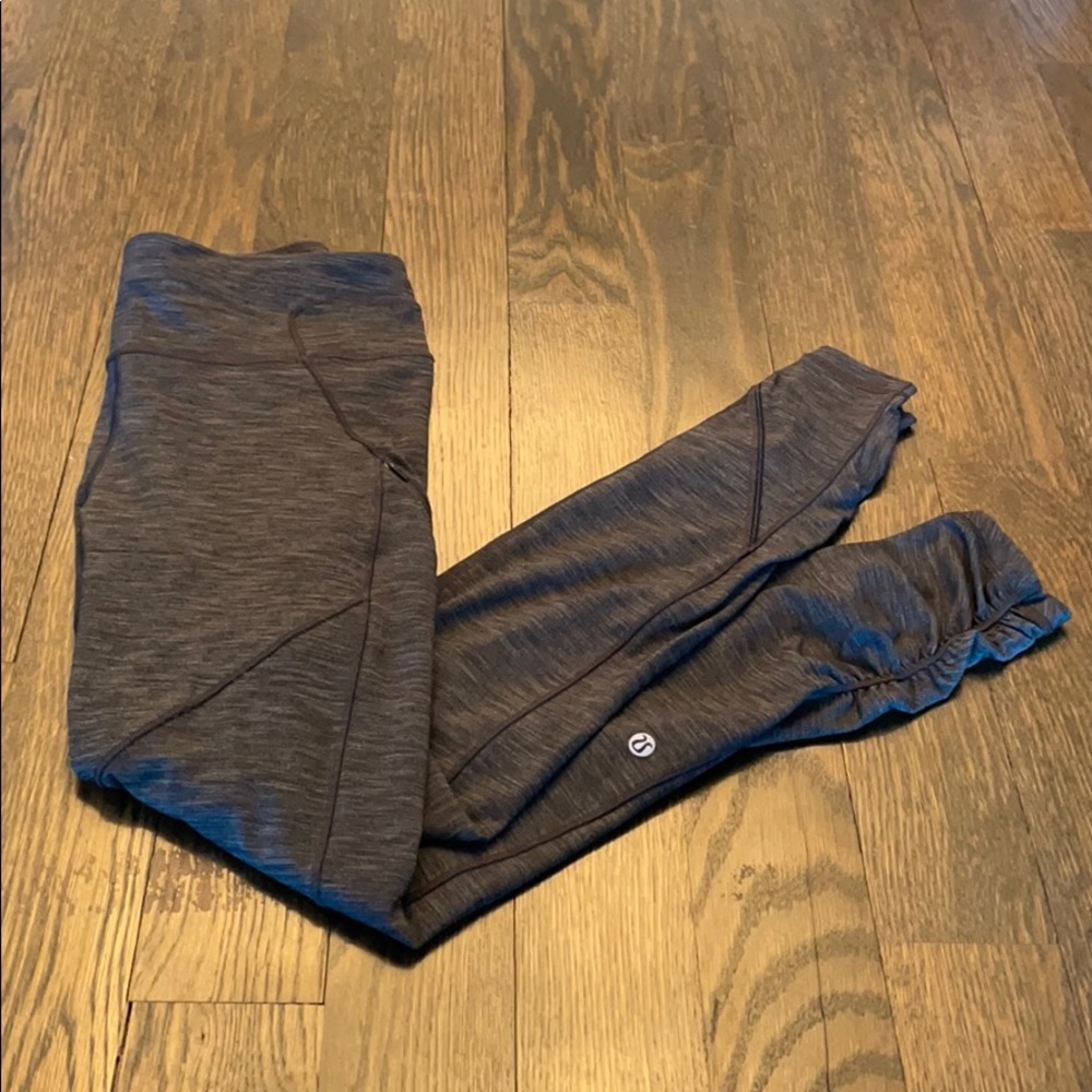 lululemon athletica Dark Gray Leggings